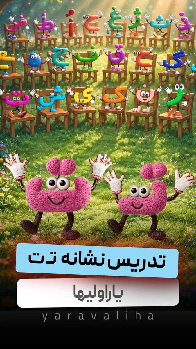 تدریس نشانه تـ ت