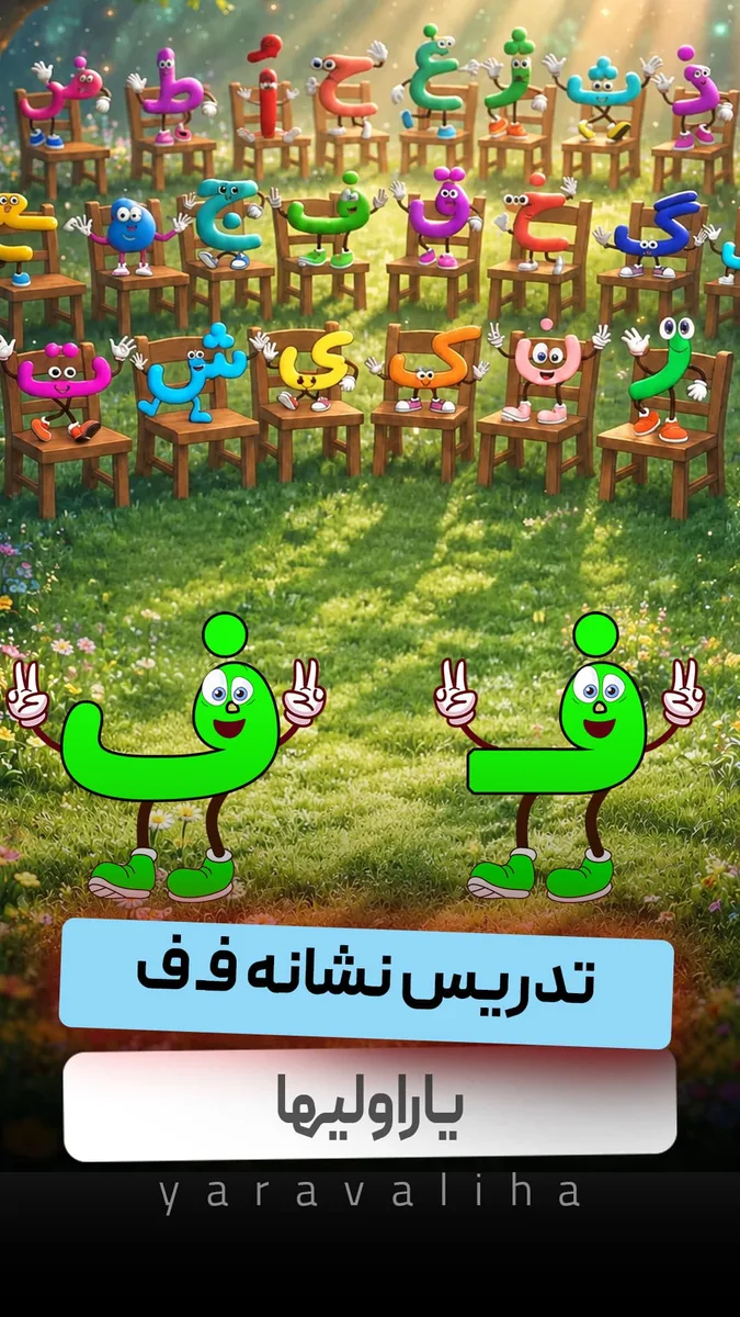 تدریس نشانه فـ ف