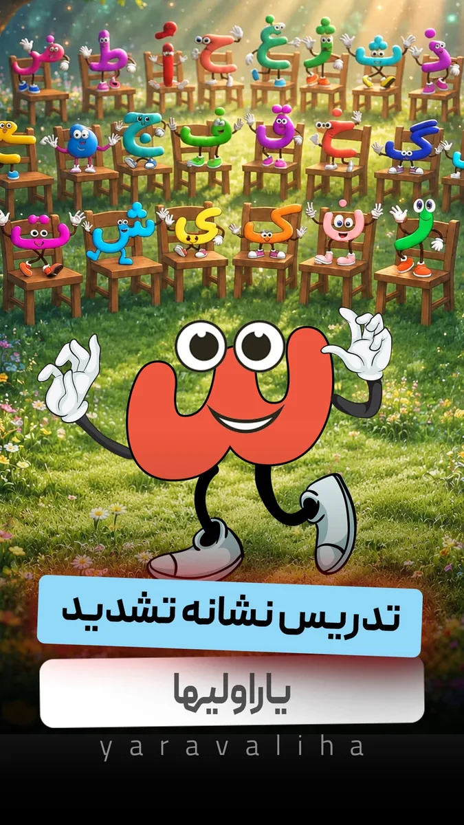 تدریس نشانه تشدید