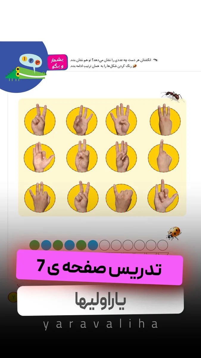 تمرین صفحه ی 7