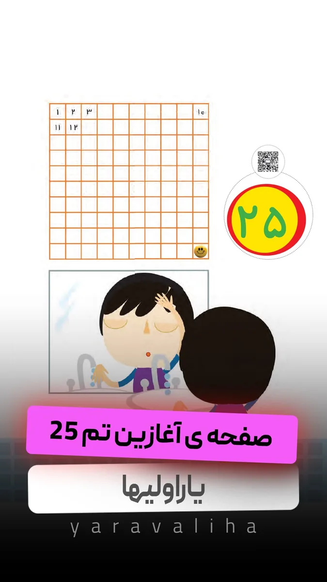 صفحه آغازین تم 25 به علاوه صفحه ی 170 و 171